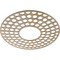 Ekena Millwork Fink Wood Fretwork Pierced Ceiling Medallion, Hickory, 34"OD x 12 3/8"ID x 1/4"T CMWP34X34X0250FFHI - alternate 3